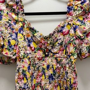 Zara floral shirt. Never worn!